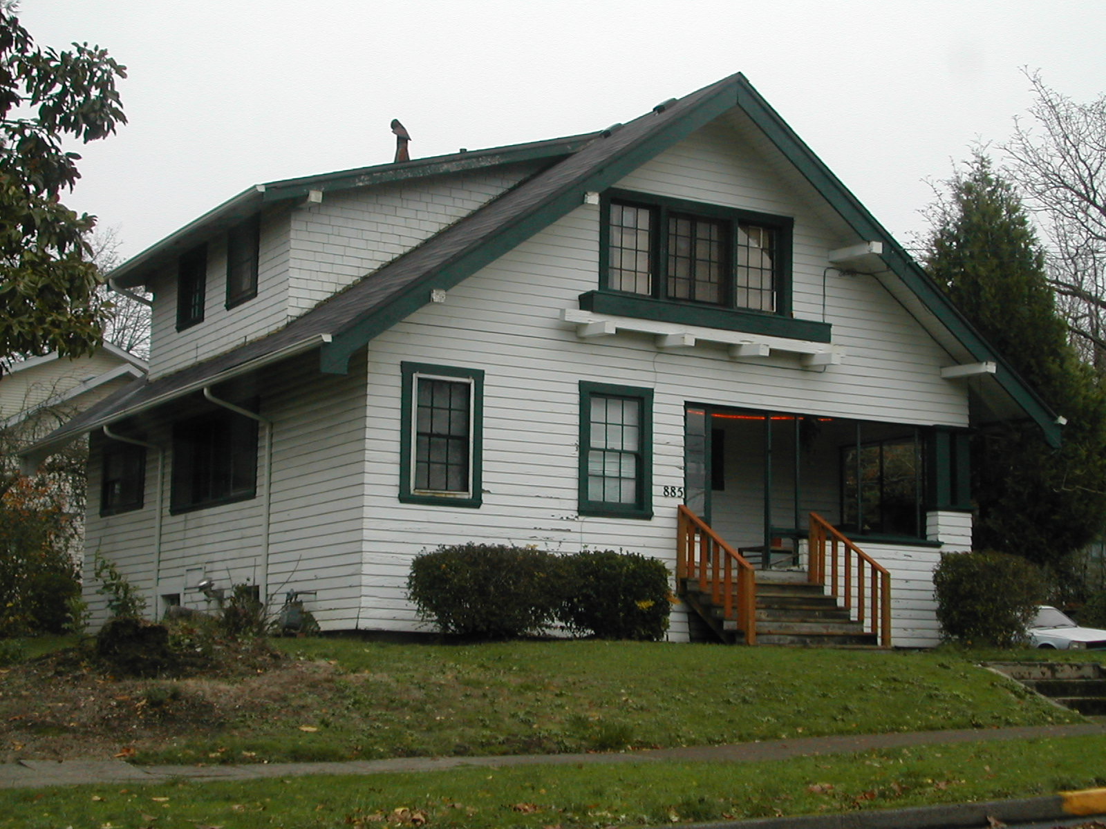 Exterior of the house at 885 East 19th Avenue